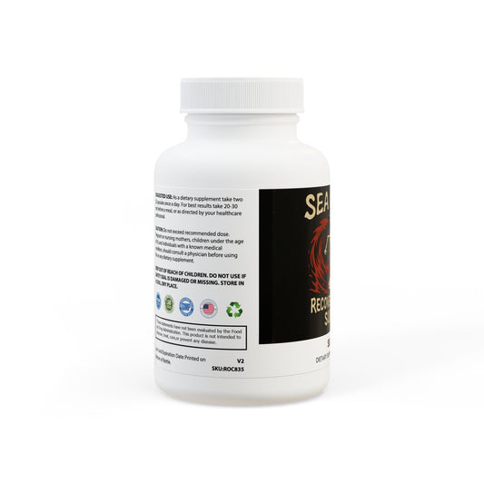 recovery room supply Wildcrafted Irish Energy, Immunity & Gut Sea Moss  (60 Capsules)