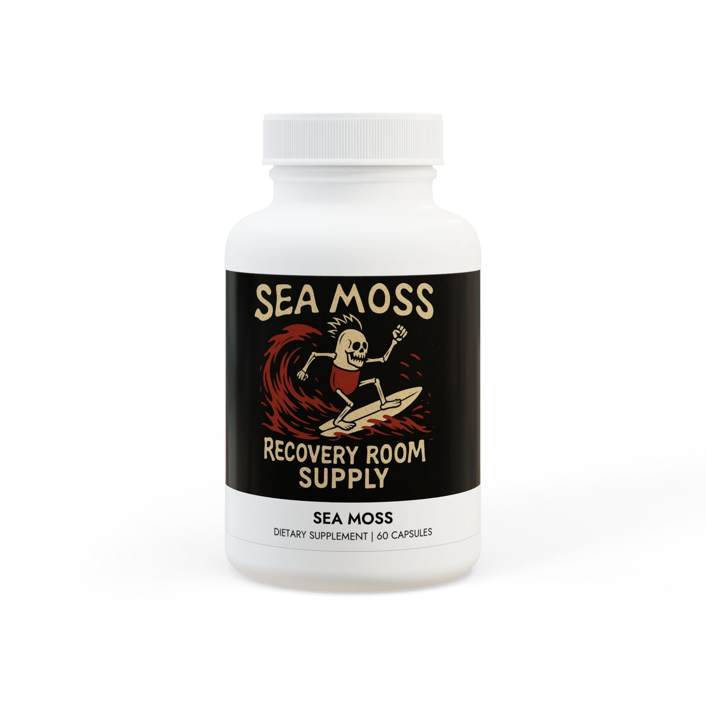 recovery room supply Wildcrafted Irish Energy, Immunity & Gut Sea Moss  (60 Capsules)